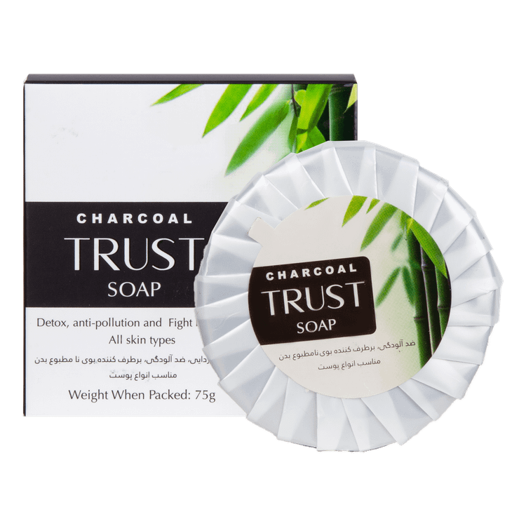 صابون ذغال بامبو و نارگیل تراست (۷۵ گرم)