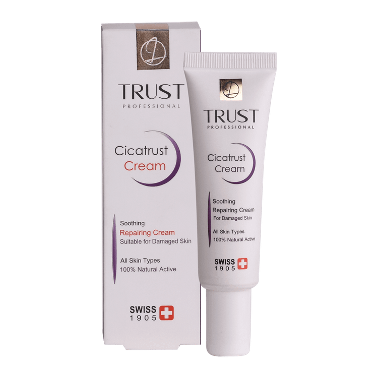 کرم ترمیم کننده تراست مناسب جراحات و آسیبهای پوستی (۳۰ میل)
