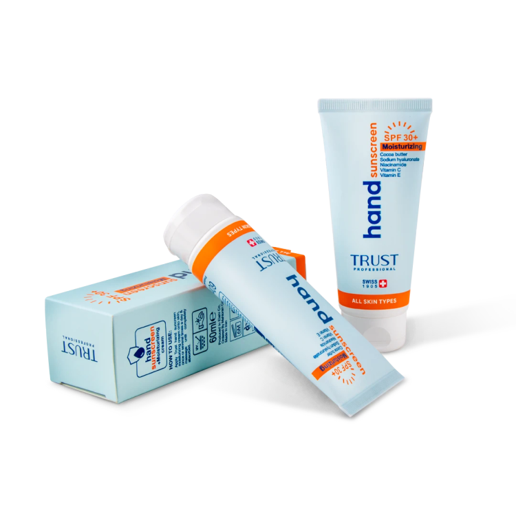 کرم تخصصی دست ضدآفتاب و آبرسان +SPF30 بیرنگ تراست (۶۰ میل)