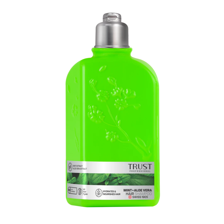 شامپو سر روزانه نعناع و آلوئهورا تراست (۲۵۰ میل)