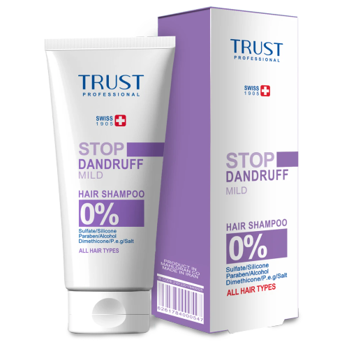 شامپو تخصصی ضد شوره ملایم تراست (خشک و نرمال) (۲۰۰ میل)