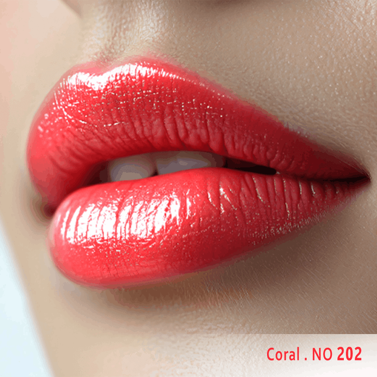 رژ لب مایع ابریشمی ساتین سرژه کد 202 (Coral)